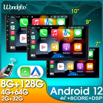 Wondefoo Universal 2 DIN Android 12 Útvarpinu 7