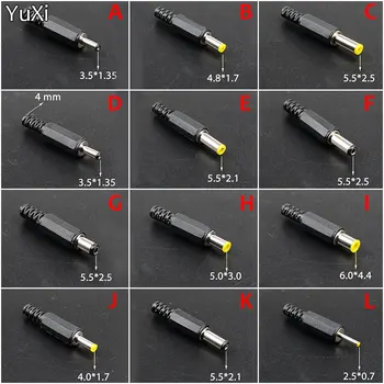YuXi 1Pcs ST 6.0*4.4 5.5*2.5 5.5*2.1 5.0*3.0 4.8*1.7 4.0*1.7 3.5*1.35 2.5*0.7 mm Karl DC Máttur Stinga Tengi GERÐU Ákæra stinga